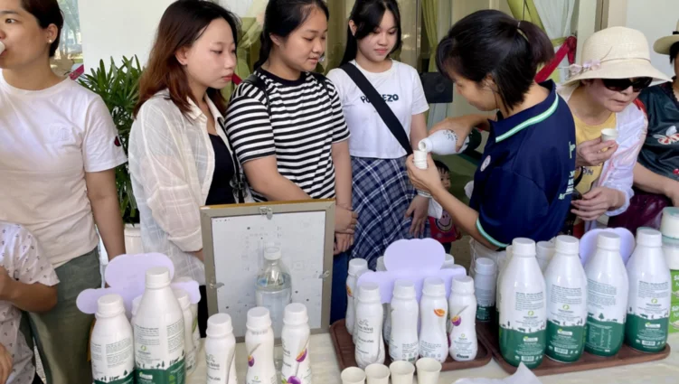 Vì sao Sữa Mục Đồng sử dụng ly giấy cho chương trình uống thử?