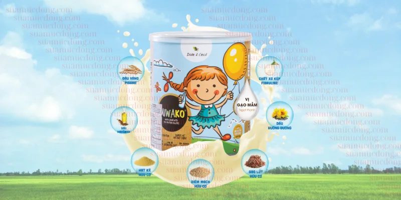 Review chi tiết sữa hạt thực vật hữu cơ Miwako từ A đến Z
