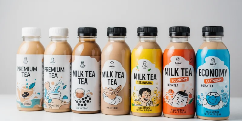 Sticker, tem dán chai trà sữa ở đâu giá rẻ mà chất lượng?